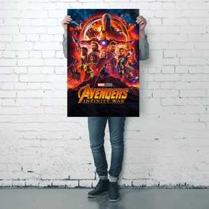 Affiche murale Avengers Infinity War au design moderne pour décoration murale - Product Image 2