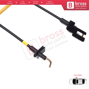 BDP192 Front Right Inner Door Handle <b>Lock</b> Pull Release Rod Latch Bowden <b>Cable</b> For Doblo MK1 119 223 2001-2010 146812001 - Product Image 6