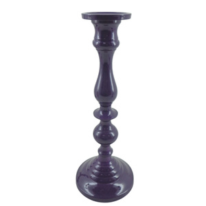 Home Decorative Set of 2 Metal <b>Candle</b> Stand Black Shiny Powder Coating <b>Candle</b> Holder for Hotels & Wedding Decor in <b>Bulk</b> - Product Image 3