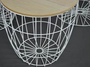 Table d'appoint élégante en métal doré avec dessus en marbre Table d'appoint en forme d'hexagone pour meubles de décoration de salon de chambre à coucher - Product Image 6