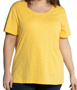 เสื้อยืดผู้หญิงเปิดไหล่ขนาดใหญ่พิเศษดีไซน์สั้นสั่งตัด - Product Image 3