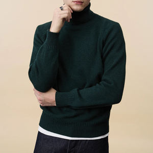 Camisetas de Cuello Alto para Hombre, de Spandex/Poliéster/Algodón, Corte Regular, Lisas, Transpirables, Diseño de Verano, Impresión Personalizada, Ecológicas - Product Image 1