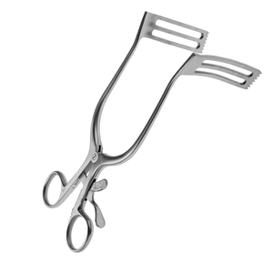 Retractor Ducker de hoja abierta doble 60mm x 21mm para uso quirúrgico Instrumento retractor Ducker entrelazado - Product Image 6