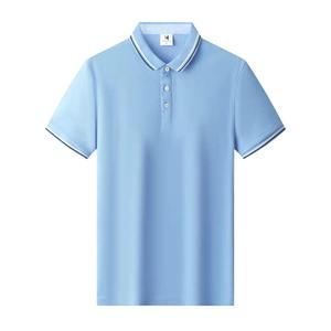Haute qualité col personnalisé ajusté femmes hommes Golf T-Shirt Polo Logo imprimé tissu tricoté produit polaire de haute qualité - Product Image 4