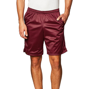 Pantalones de chándal de longitud corta con cintura elástica y cremallera para hombre 2025 hechos a medida con bolsillos con cremallera pantalones cortos de malla con estampado de sublimación para hombre - Product Image 6