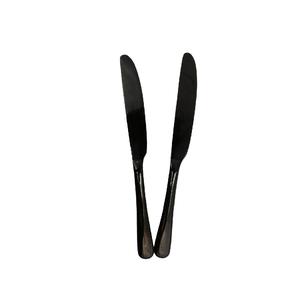 El mejor precio, cuchillo de cuerno de búfalo, cortador de queso con mango, Juego de 2 piezas para utensilios de cocina y restaurantes, incluye tenedor y cucharas - Product Image 2