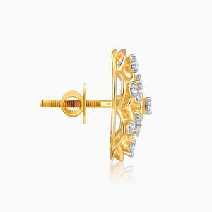 Boucles d'oreilles en or et diamant Florentia - Product Image 1