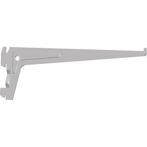 Element System PRO 10105 <b>White</b> Steel Beam 200mm 60kg Capacity 2 Hooks Pack of 10 - Product Image 1