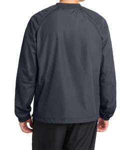 Chaqueta Cortavientos Deportiva de Alta Calidad con Mangas Raglán, Talla Grande, Cremallera en el Costado Izquierdo - Product Image 3