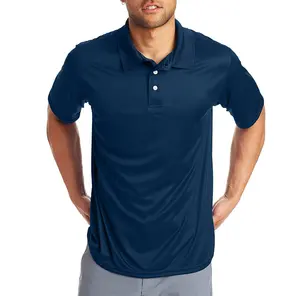 Camiseta de Golf con logotipo personalizado para hombre, Polo de poliéster con logotipo personalizado bordado, 2022