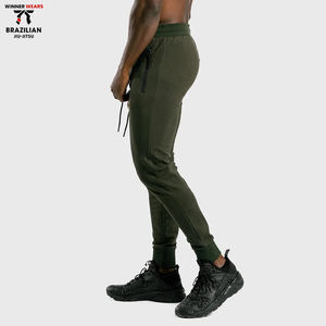 ขายส่งที่กำหนดเอง2022ทำการออกแบบของคุณเองปกติยิมสวมใส่สบายผู้ชายกางเกงวอร์มด้านข้างกระเป๋า - Product Image 3