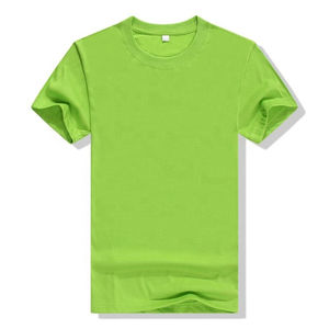 Alta calidad 100% algodón Más colores Elija Camiseta de gran tamaño para hombre Cuello redondo - Product Image 1