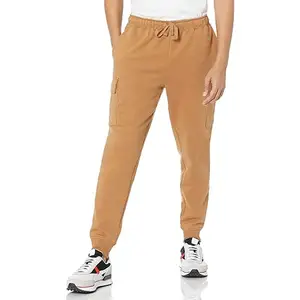 Pantalons hommes solide taille élastique Streetwear Joggers 2024 nouveau Baggy Drop-entrejambe pantalon décontracté hommes course