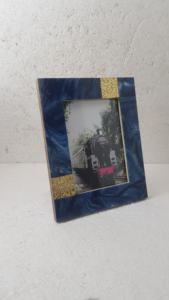 Cadres photo en bois de créateur de résine nouvellement élégants à la frontière avec finition naturelle de cadre brûlant de SCI - Product Image 5