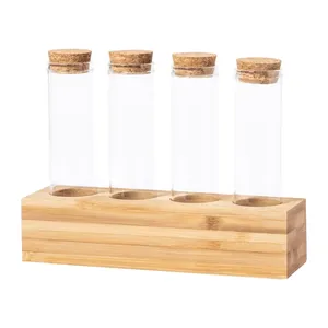 "<b>Spice</b> <b>Jar</b> Set with Eco-Friendly Galangal Rack" - Product Image 1