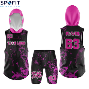 Uniformes de Fútbol Americano Personalizados 7v7 con Capucha, Compresión, Poliéster, Tallas Grandes, Transpirables y de Secado Rápido - Product Image 1