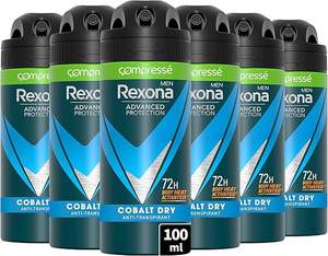 Desodorante Seco Herbal con Cobalto para Mujer, Antitranspirante en Aerosol Comprimido, Fragancia Fresca y Duradera, Protección de 72 Horas, 6x100 ml - Product Image 5