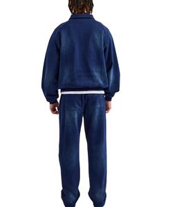 ชุดวอร์มผู้ชายคุณภาพสูง ล้างสีแบบแอซิดวอช ระบายอากาศได้ดี ทนทาน ไม่ยับง่าย - Product Image 6