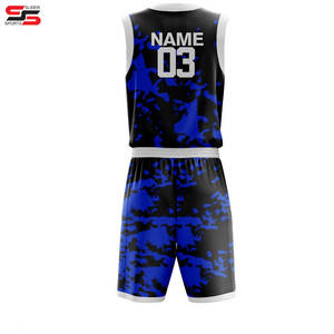 ชุดบาสเก็ตบอลพิมพ์ซับลิเมชันโพลีเอสเตอร์คุณภาพสูงสำหรับทั้งชายและหญิงชุดกีฬา bsci ดีไซน์ใหม่สำหรับฤดูร้อนขนาดใหญ่พิเศษ - Product Image 2