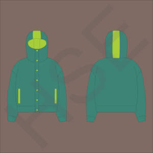 Sudadera con Capucha y Media Cremallera para Hombre, Chaqueta Casual con Capucha y Bolsillo, Cortavientos y Cálida - Product Image 5