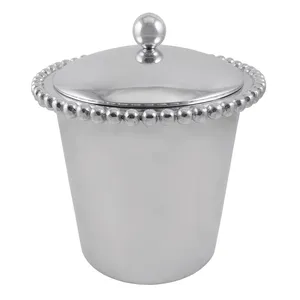 Cubetera de Metal de Doble Pared Moderna y Premium, Chapada en Oro, Hecha a Mano, de Lujo para Hoteles, Decoración de Eventos y Bodas, ZAHID EXPORTS - Product Image 2