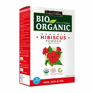 INDUS VALLEY Bio Organic 100% Poudre de fleur d'hibiscus naturelle (poudre d'argile de guérison indienne) Skin & Face Pack OEM vente en gros Herbes