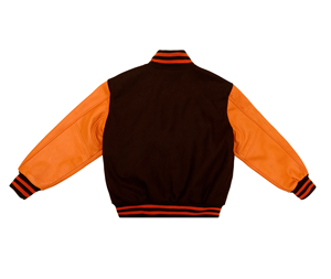 Pour les vestes de bombardier pour hommes toile col montant avant Logo à capuche Style Vintage Ultimate Fan - Product Image 4