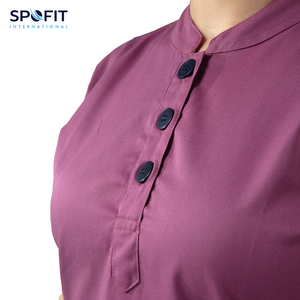 Ensembles d'uniformes chirurgicaux et d'infirmières en gros, uniformes d'hôpital, blouses médicales pour infirmières, tenues de médecin et d'infirmière pour femmes, ensembles de blouses tissées pour femmes - Product Image 4