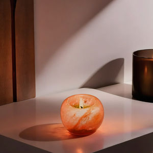 Bougeoirs à thé en sel de roche rose cristal naturel de meilleure qualité en gros Sel de l'Himalaya fabriqué avec de la cire de soja du Pakistan - Product Image 6