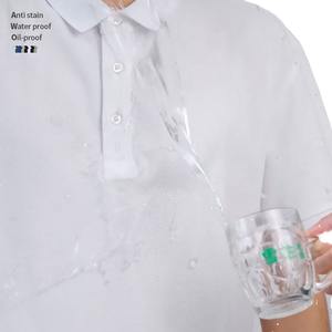 Polo transpirable de manga corta con estampado para hombre digital - Product Image 6