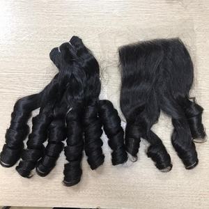 Extension de cheveux humains 2022 non traités, vente en gros, fermeture de cheveux humains transparents 2 by4, 2 by6 - Product Image 5