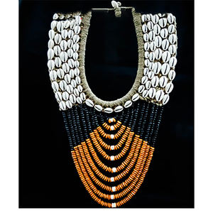 shell native mix crafts necklace <b>art</b> SEASHELL JEWELRY Mix Crafts Eco-Friendly Shell Decor Motive <b>Mosaic</b> Necklace From Papua - Product Image 1