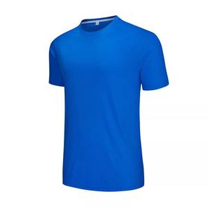 T-shirt d'été pour homme à manches courtes, logo personnalisé, écologique, respirant, séchage rapide, polyester/coton, coupe classique - Product Image 1