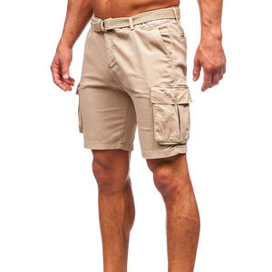 Couleur unie court hommes Shorts nouvelle usine 2024 été décontracté Cargo court en gros qualité kaki Cargo garçons hommes shorts - Product Image 2