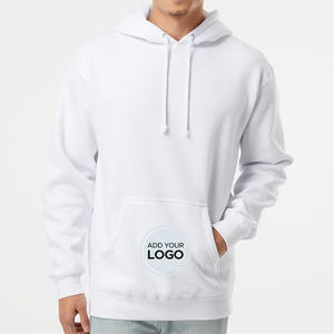 80% coton 20% polyester Independent Trading Co Hoodies Sweat à capuche avec logo personnalisé - Product Image 6
