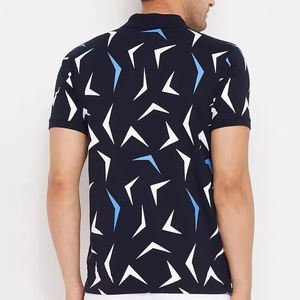 Camiseta de Polo de Golf de Punto 100% Poliéster para Hombre, Servicio OEM 2026, Personalizada con Sublimación, Transpirable - Product Image 2