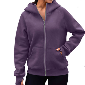 Sudadera con capucha doble en blanco de algodón 100%, sudadera de gran tamaño personalizada de peso pesado, ropa de calle, sudaderas con capucha de lana de punto 2026 - Product Image 3