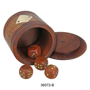 กล่องลูกเต๋าไม้ธรรมชาติสำหรับตกแต่งของขวัญกล่องไม้ - Product Image 3