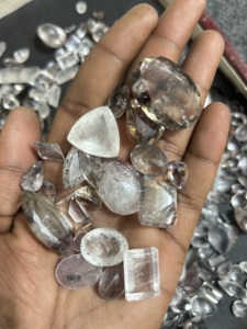 AAA + Grade Super 7 Cabochon pierres précieuses en vrac lisse poli naturel facettes gemmes pour la fabrication de bijoux taille personnalisée disponible - Product Image 5