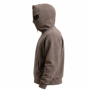 Fashion Clothing Man Blank Men's Full <b>Zip</b> <b>Hooded</b> Sweatshirt Customized Color Premium 100% Organic Cotton Eco-Friendly Hoodie - Product Image 4