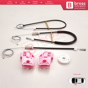 Kit de Reparación de Elevalunas Delantero Izquierdo BWR5044 para Superb MK2 B6 3T 3T4 3T5 2008-2015 5 Puertas 3T0837401 - Product Image 4