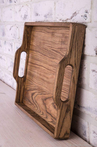 Bandeja de Servir de Bambú Navideña con Diseño Clásico, Plato de Madera para Cena, para Servir Comida, Desayuno, Nueces, Queso - Product Image 3