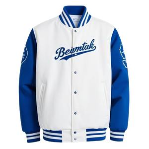 Factory Customized Logo <b>Light</b> Sports Bomber Outfit Personalized Baseball Letterman Jackets Plus Size Men Baseball Coats - Product Image 5