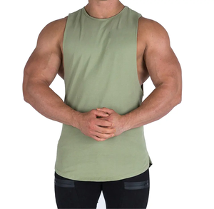 Nouveau été mode débardeur hommes sans manches Fitness rasoir dos débardeurs OEM Service nouveau débardeur - Product Image 5