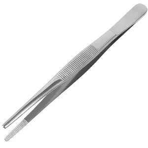5.5 inches Long Serrated Stainless Steel Tissue Forceps Surgical Tweezers And Dressing Forceps By SUAVE SURGICAL INSTRUMENTS