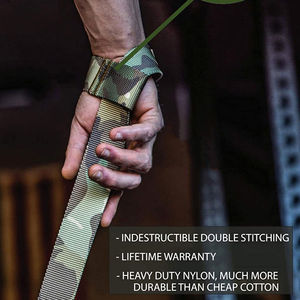 Professional Powerlifting Lifting <b>Straps</b> for <b>Gym</b> Workout Weight Training Wrist Support <b>Straps</b> - Product Image 2