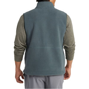 Moda de invierno Reversible Chaquetas de lana personalizadas para hombres Chaleco deportivo Chaleco al por mayor Polar Street Fashion Men Gilet - Product Image 3