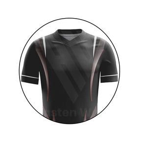 เครื่องแบบวอลเลย์บอลแขนสั้นสำหรับเล่นวอลเลย์บอลพิมพ์ลายซับลิเมต - Product Image 3