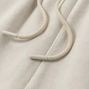 320 GSM OEM accepter Logo DTG broderie écran impression en relief 100% coton haute qualité hommes unisexe lavé à l'acide Jogging Shorts - Product Image 4