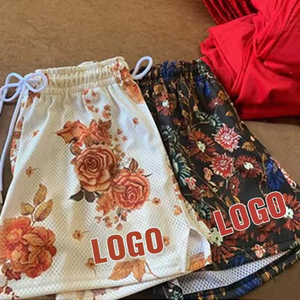 Short de sport en maille grande taille pour hommes de haute qualité Logo de couleur personnalisé Sublimation à séchage rapide Style décontracté Respectueux de l'environnement Vente en gros - Product Image 5